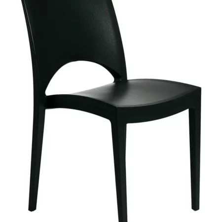 STAPELSTOEL DESIGN ZWART